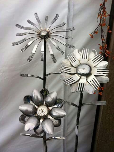 Fork and Spoon Flowers