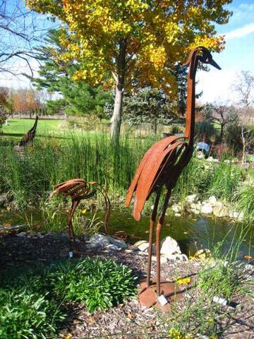 Metal Garden Sculpture