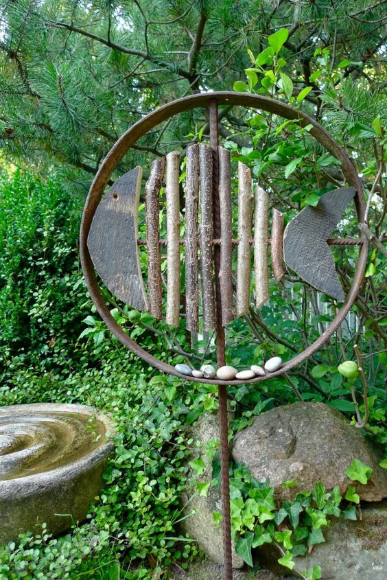 garden art metal