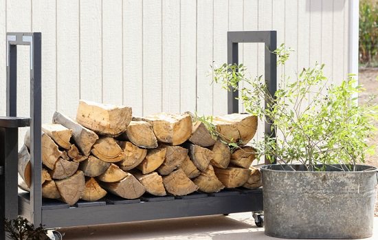 DIY Firewood Racks 10