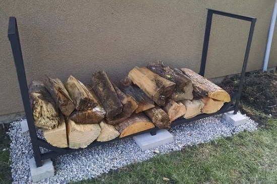 DIY Firewood Racks 14