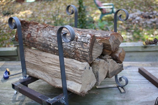 DIY Firewood Racks 15