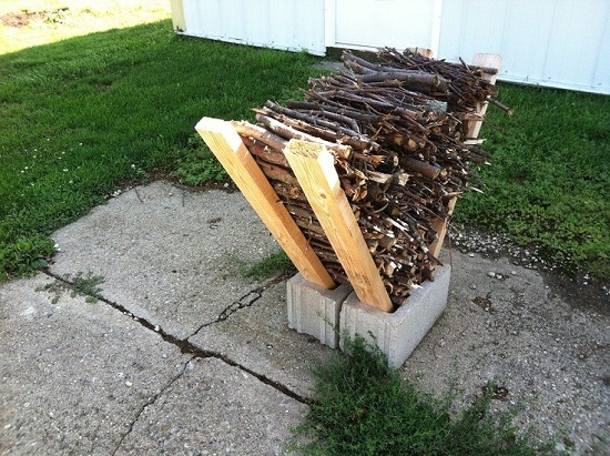 DIY Firewood Racks 2