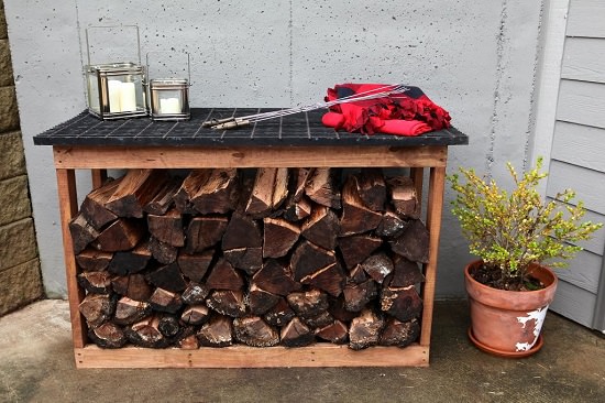 DIY Firewood Racks 5