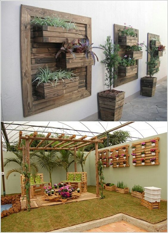 space-saving decorative garden ideas 15