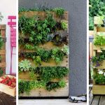 DIY Vertical pallet garden ideas