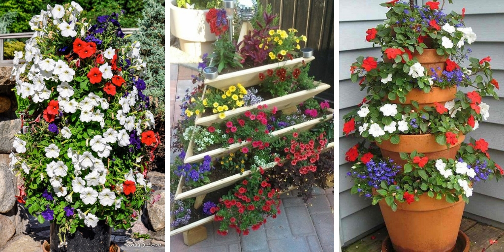 14 Decorative Flower tower ideas that will blow your mind