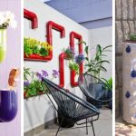 16 wonderful DIY PVC Pipe Planters to create a decorative garden