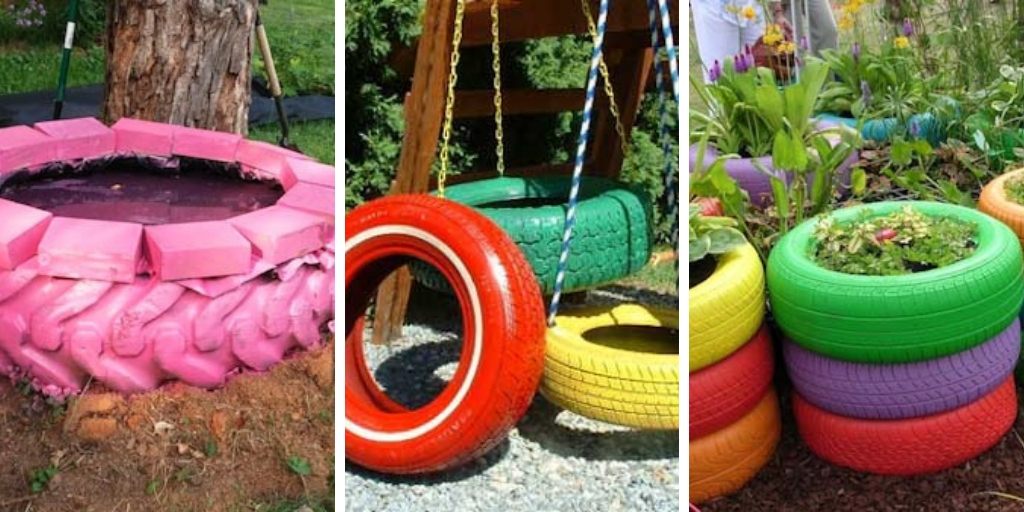 8 DIY tire garden ideas that are worth looking at