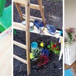 How to make a decorative and functional DIY ladder shelf