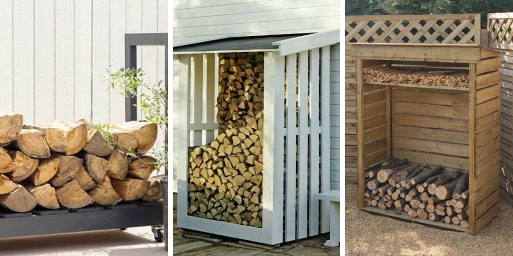 16 Decorative DIY Firewood Racks That You Can Easily Make