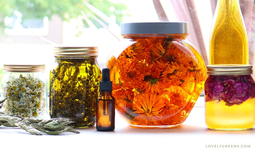 How to use Skin Healing Plants to make DIY Herbal Skincare