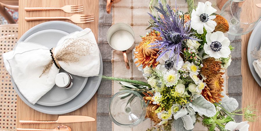 How To Dress Up Your Flower Arrangements For Thanksgiving