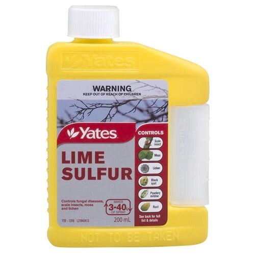 Use Lime and Sulfur Liquid