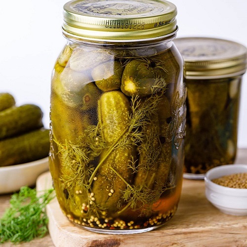 Canning Fermented Cucumbers