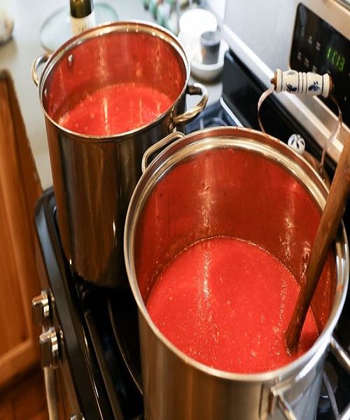 Return the strained juice to the stockpot