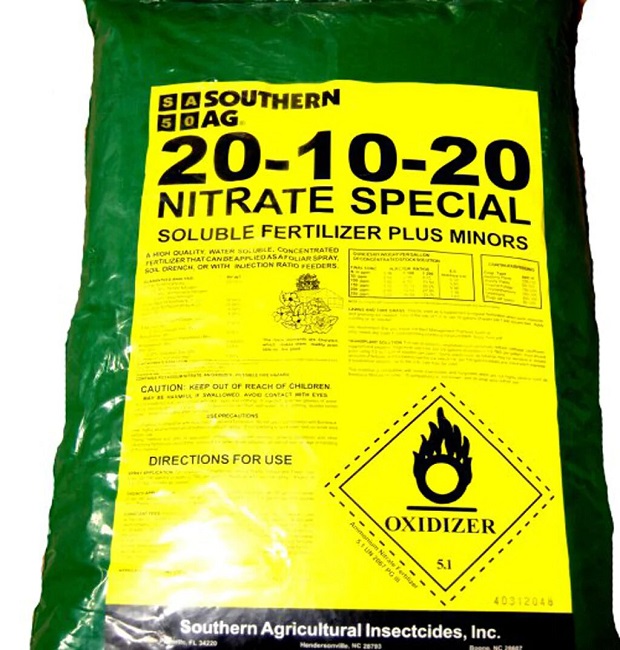 20-10-20 fertilizer