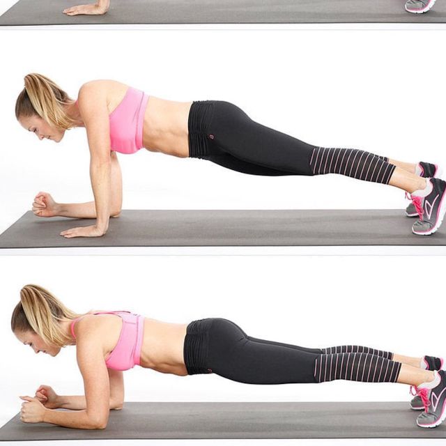 Plank-to-Push-Up