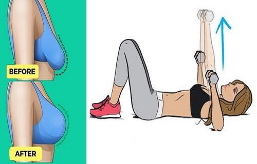 5 MOST EFFECTIVE EXERCISES FOR LIFTING YOUR BREASTS