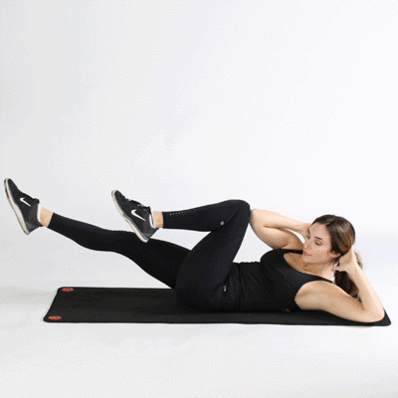 BICYCLE CRUNCHES