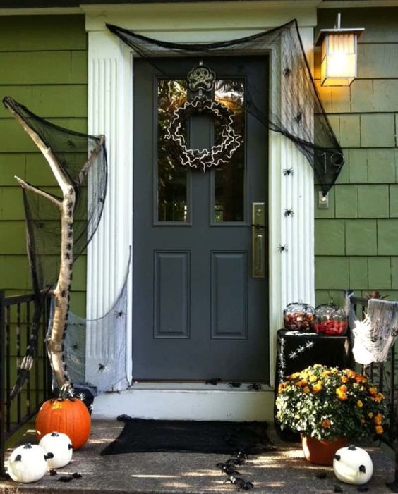 Halloween Decorations Entrance Door 6