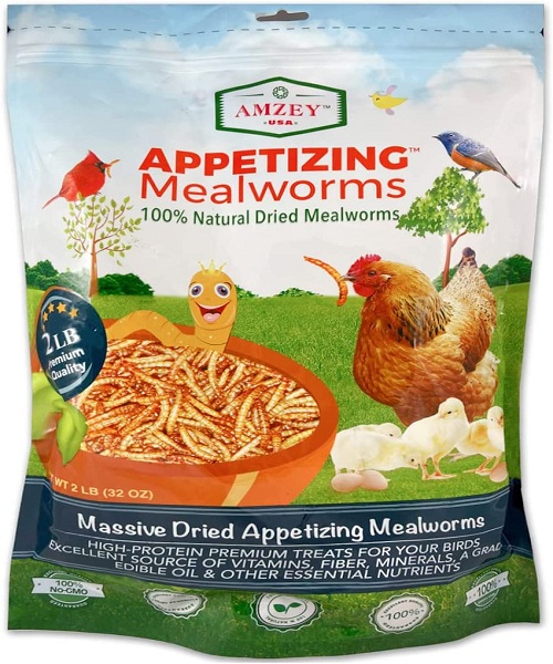 dried mealworms for chickens