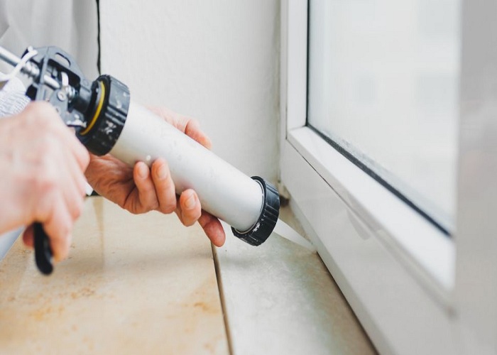 Window-caulking