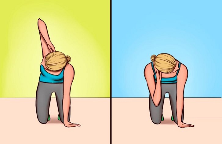 Quadruped-thoracic-rotations