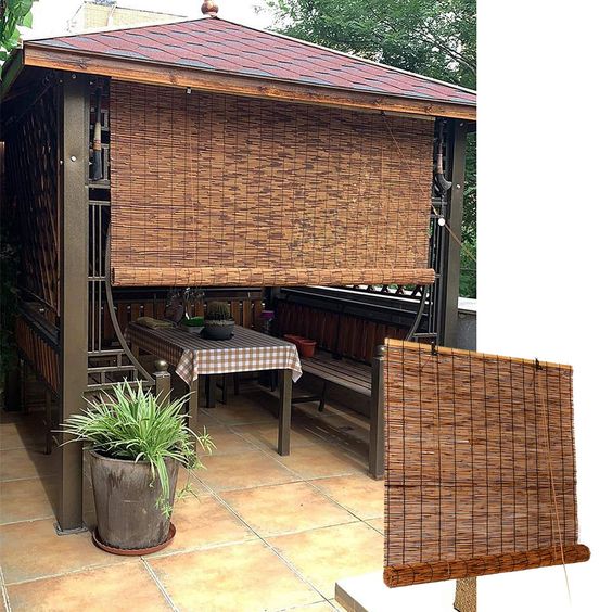 Use Outdoor Blinds Patio 
