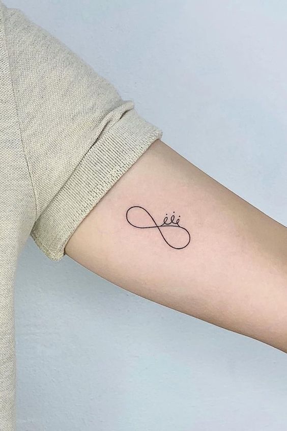 infinity symbol tattoo 
