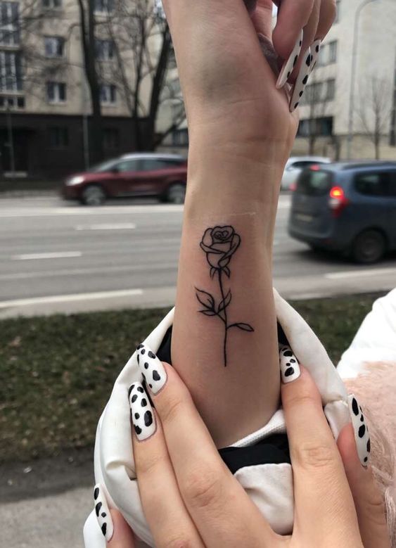 tattoo of a flower