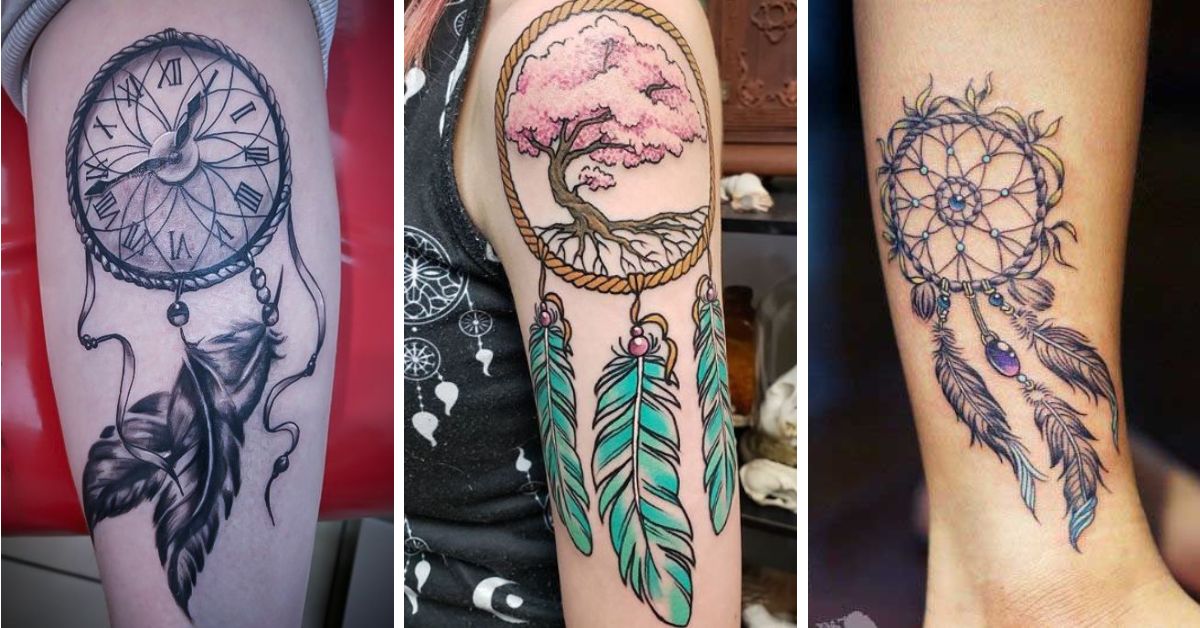 20 Stunning Dreamcatcher Tattoos That Will Take Your Breath Away