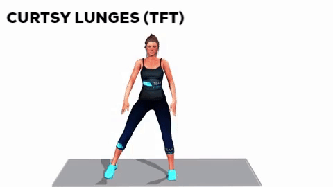 Curtsy-Lunges