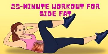 25-Minute Workout That Can Help You Reduce Side Fat