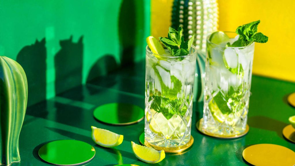 Minty Non-Alcoholic Mojito