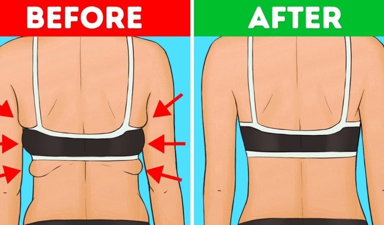 11 Home Exercises to Quickly Reduce Underarm and Back Fat